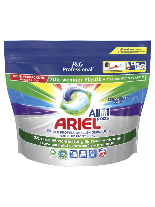 Kapsułki do prania Ariel Professional All in1 60szt Uniwersalne